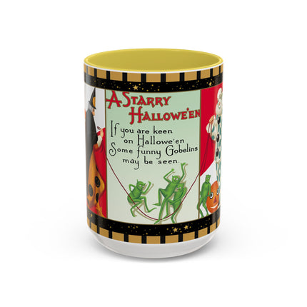 A Starry Halloween Colorful Mugs (11oz, 15oz)