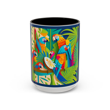 Colorful Macaws Colorful Mugs (11oz, 15oz)