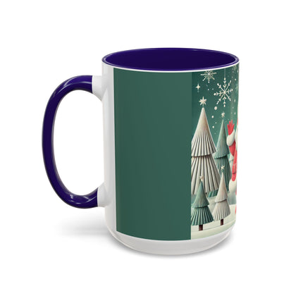 Santa's Joyful Night Colorful Mugs (11oz, 15oz)