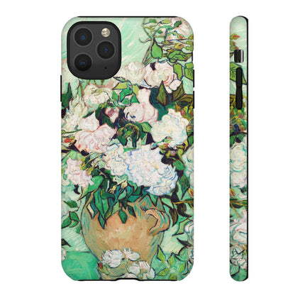 Roses by Vincent Van Gogh Phone Cases