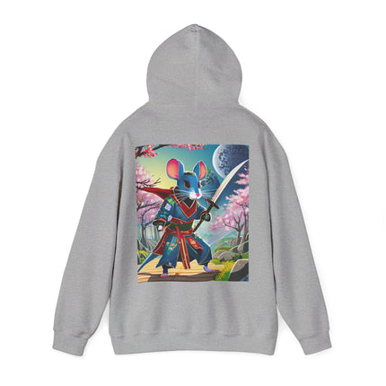 Cyber Samurai Rat – Heavy Blend™ Hooded Sweatshirt