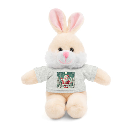 Santa's Joyful Night Stuffed Animals with Tee