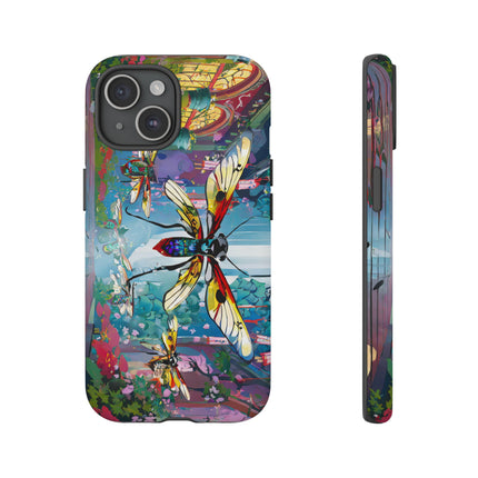 Neon Swarm Phone Cases