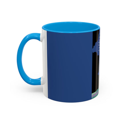 Butterfly Enchantress Colorful Mugs – Ethereal Art Deco Magic & Transformation