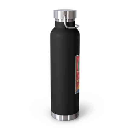 July & Ruby (from the Gem Series) by Sofia Chiostri Copper Vacuum Insulated Bottle, 22oz