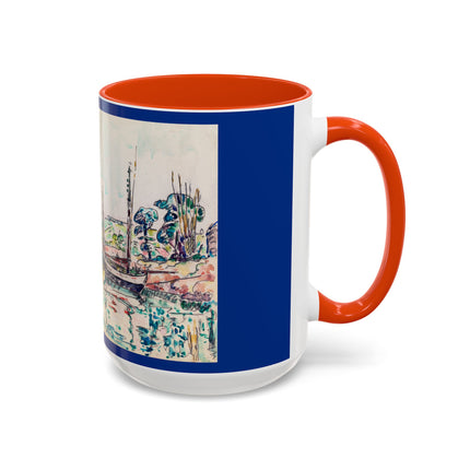 Concarneau by Paul Signac Colorful Mugs (11oz, 15oz)