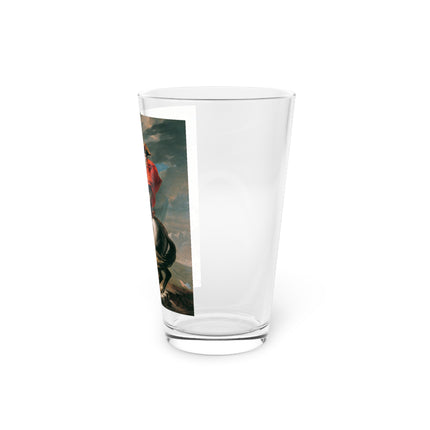 Napoleon Crossing the Alps by Jacques-Louis David Glass, 16oz