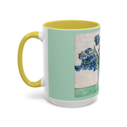 Irises by Vincent Van Gogh Colorful Mugs (11oz, 15oz)