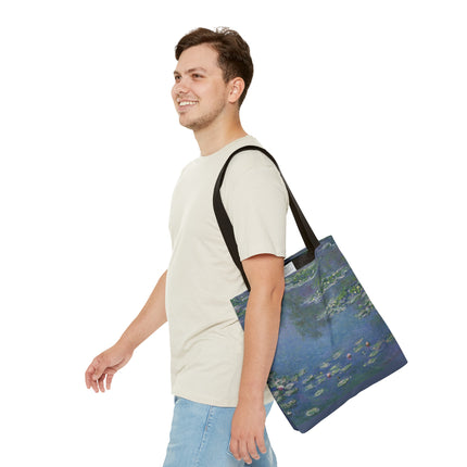Water Lilies by Claude Monet Tote Bag (AOP)