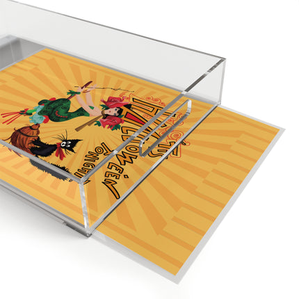 The Bewitching Ride Acrylic Serving Tray