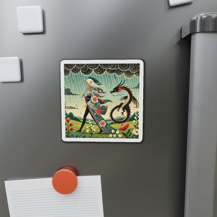 The Dragon Fairy’s Stride Die-Cut Magnets (5 Sizes)