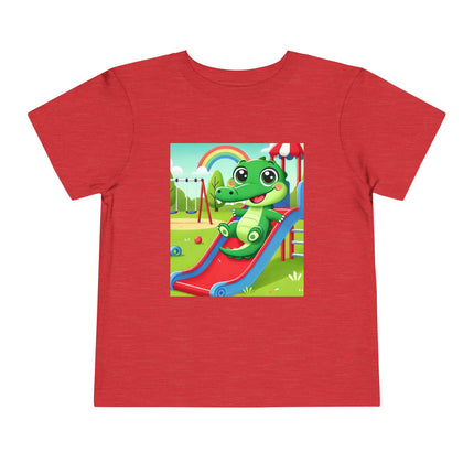 Playground Crocodile Joy Toddler Short Sleeve Tee