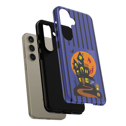 Halloween Night at the Haunted House Phone Cases