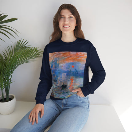 Sunrise by Claude Monet Heavy Blend™ Crewneck Sweatshirt