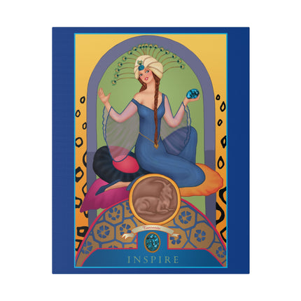 December & Tanzanite – Sofia Chiostri’s Winter Gem Canvas