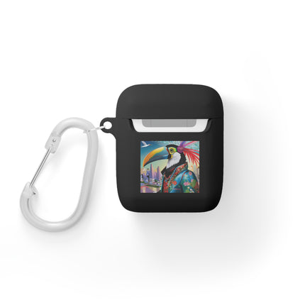 Cyber Toucan Chic AirPods Case Cover