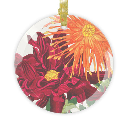 Dahlia by Tanigami Kônan Glass Ornament