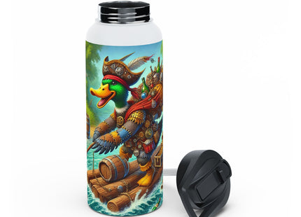 The Daring Drake Stainless Steel Water Bottle, Standard Lid