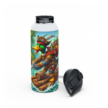 The Daring Drake Stainless Steel Water Bottle, Standard Lid