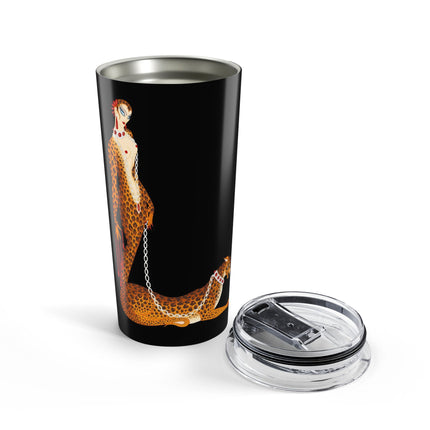 Leopard Queen 20oz Tumbler – Wild Beauty & Art Deco Glamour