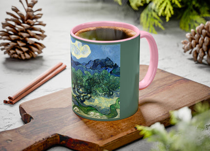 Olive Trees by Vincent Van Gogh Colorful Mugs (11oz, 15oz)