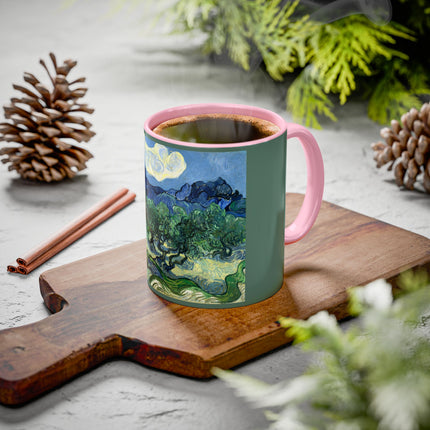 Olive Trees by Vincent Van Gogh Colorful Mugs (11oz, 15oz)