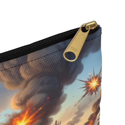 Owl on the Front Lines Accessory Pouch – Vigilant Guardian & Storybook Courage