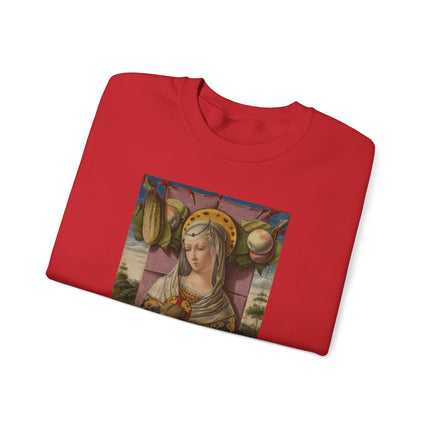 Madonna and Child by Carlo Crivelli Heavy Blend™ Crewneck Sweatshirt