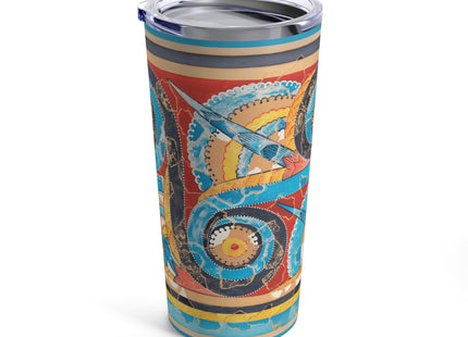 Reproduction of S-Spiral Frieze by Emile Gilliéron Tumbler 20oz