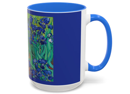 Irises by Vincent Van Gogh Colorful Mugs (11oz, 15oz)