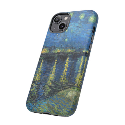 Starry Night Over the Rhone by Vincent Van Gogh Phone Cases