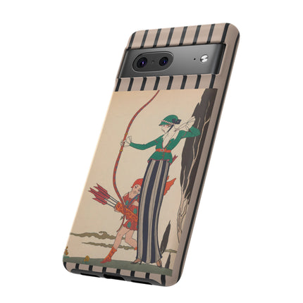 L'Arc Rouge by George Barbier Phone Cases