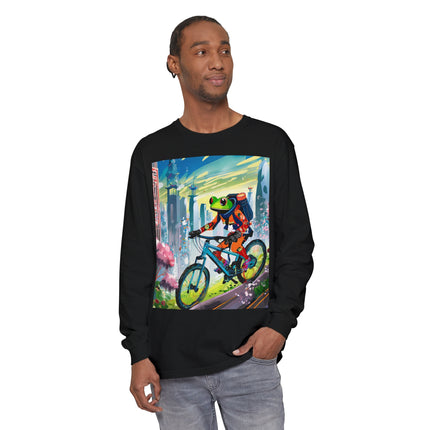 Cyberpunk Frog Long Sleeve T-Shirt