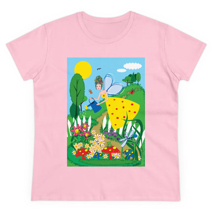 Garden Magic Women's Midweight Cotton Tee