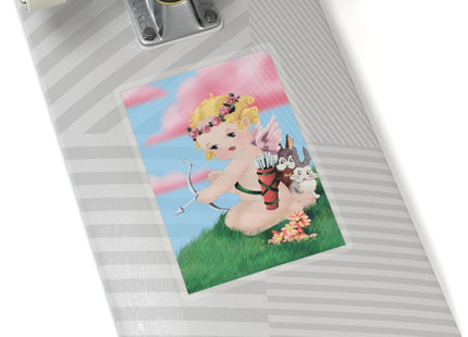Cupid's Aim Kiss-Cut Stickers (4 Sizes)
