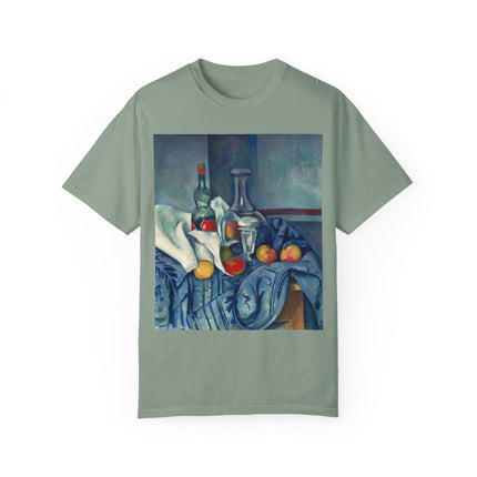 The Peppermint Bottle by Paul Cézanne Unisex Garment-Dyed T-shirt