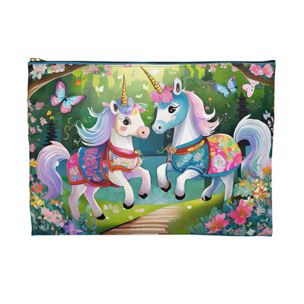 Baby Unicorns and Fluttering Butterflies Pencil Case