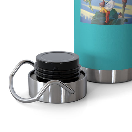 Sunflower Fairies by Margaret Tarrant Copper Vacuum Insulated Bottle, 22 oz