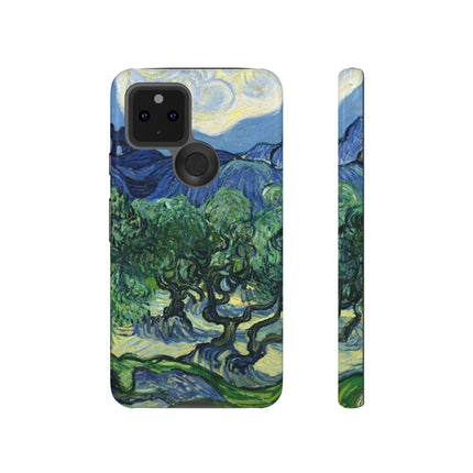 Olive Trees by Vincent Van Gogh Phone Cases