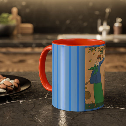 Le Verger by Georges Lepape Colorful Mugs (11oz, 15oz)