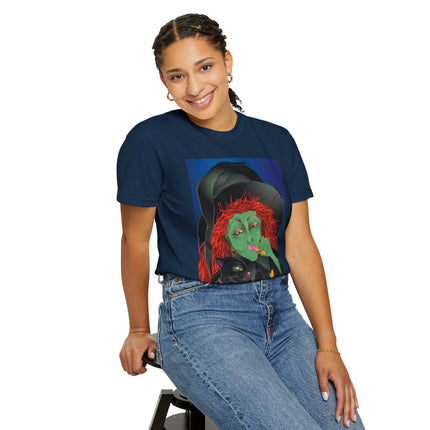 Mirror, Mirror A Witch's Touch Unisex Garment-Dyed T-shirt