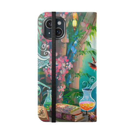 🦉✨ Owl's Magical Workshop Flip Case – Enchanted Wisdom & Arcane Wonder