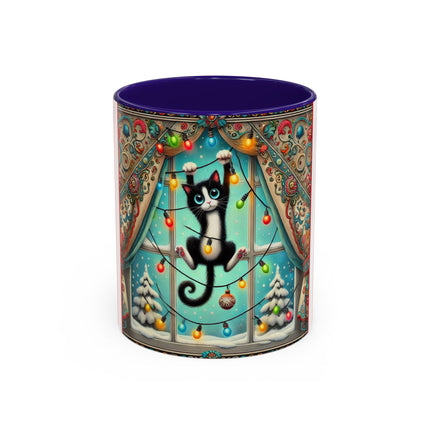 Mischief in Tinselland Colorful Mugs (11oz, 15oz)