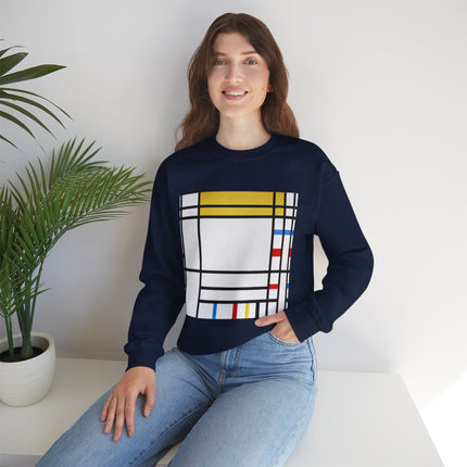 Place de la Concorde by Piet Mondrian Heavy Blend™ Crewneck Sweatshirt