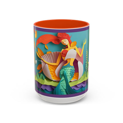 Charming Mermaid Colorful Mugs (11oz, 15oz)