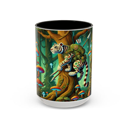 Silent Stripes Colorful Mugs (11oz, 15oz)