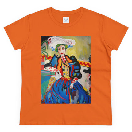 A Mulher by Amadeo de Souza-Carosa Women's Midweight Cotton Tee