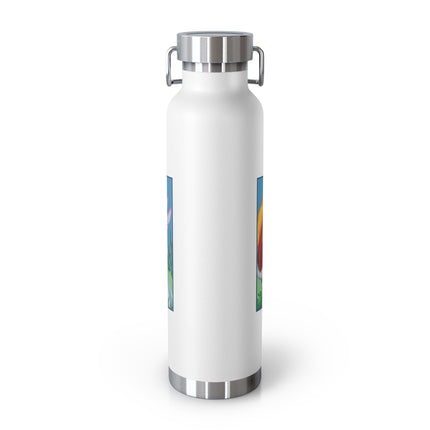 Fairy and Dapper Chick Copper Vacuum Insulated Bottle, 22 oz