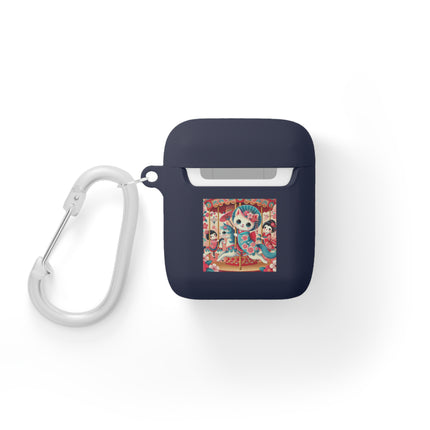 Geisha Kitten's Enchanted Carousel Ride AirPods and AirPods Pro Case