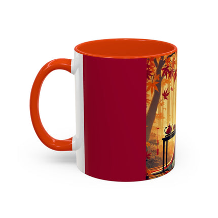 Theatrical Harvest Rabbit Colorful Mugs (11oz, 15oz)
